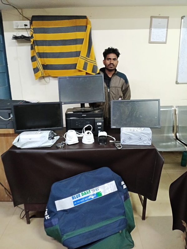 ଚୋରି ମାମଲା ରେ ଜଣେ ଗିରଫ