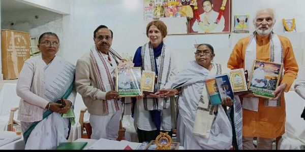 ଉଦୟଗିରି ଶୋଭନୀୟ ଶିକ୍ଷାଶ୍ରମରେ ଫ୍ରାନ୍ସର ଦୁଇ ଶାନ୍ତିଦୂତ