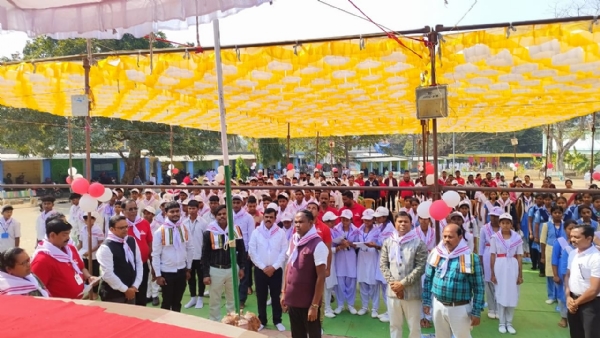 ଉଦଘାଟନ ହେଲା ମାଲକାନଗିରି ଜିଲ୍ଲାସ୍ତରୀୟ ତିନିଦିନିଆ ଜୁନିଅର ରେଡକ୍ରସ ଶିବିର