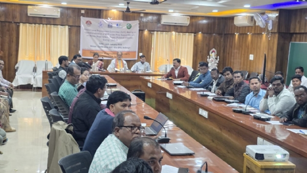 ମାଣ୍ଡିଆ, ଡାଲି ଏବଂ ତୈଳବୀଜ ଜାତୀୟ ଫସଲର କ୍ରୟ ନିମନ୍ତେ ଜିଲ୍ଲାସ୍ତରୀୟ କ୍ରୟ କମିଟି ବୈଠକ ଅନୁଷ୍ଠି