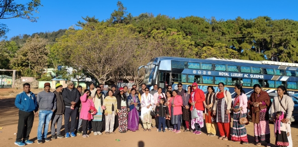 ତୁଷୁରା କ୍ଲଷ୍ଟରର ଶିକ୍ଷକମାନଙ୍କ ବୌଦ୍ଧ ବିହାର ଜିରାଙ୍ଗ କୁ ଶୈକ୍ଷିକ ଭ୍ରମଣ*