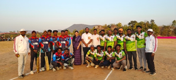 Cricket tournament closing ceremony