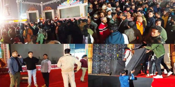 ଜିଲା ମହୋତ୍ସବ ଭଦ୍ରାୟଣୀ ୨୦୨୬ ଦ୍ୱିତୀୟ ସନ୍ଧ୍ୟାରେ ଉତେଜନା, ମଂଚରେ ଉତ୍ୟକ୍ତ ଯୁବକଙ୍କ ନାରାବାଜି, ନିରାଶରେ ଫେରିଲେ ହଜାର ହଜାର ଦର୍ଶକ