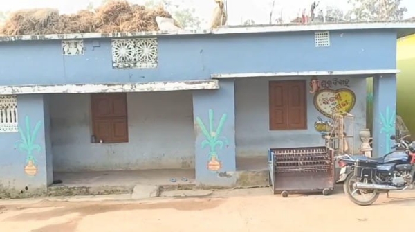 ପୋବଳ ଗାଁ ର ସରୋଜ ଜେନାଙ୍କ ଘରେ ଚଢ଼ଉ