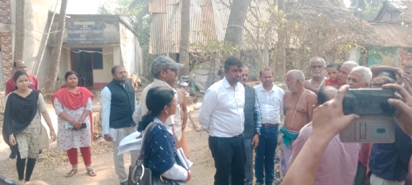 ଜିଲ୍ଲାପାଳ ଙ୍କ ତ୍ରିଲୋଚନପୁର ପାକ୍ସ ପରିଦର୍ଶନ