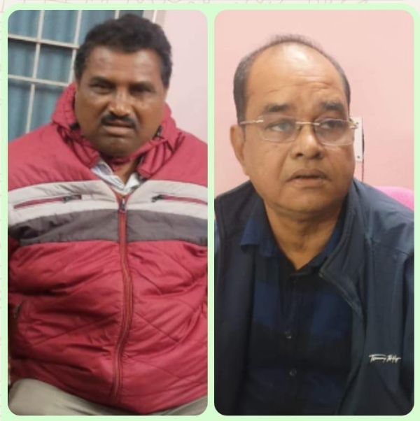 ସହକାରୀ ନିର୍ବାହି ଯନ୍ତ୍ରୀ ହରେକୃଷ୍ଣ ସିଂ ଓ କନିଷ୍ଠ ଯନ୍ତ୍ରୀ ସୁବ୍ରତ ମହାନ୍ତି