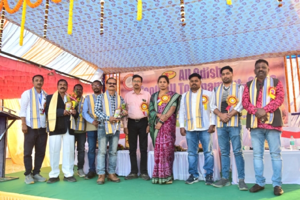 ଦ୍ଵିତୀୟ ଦିନରେ ରାଜ୍ୟ ସ୍ତରୀୟ ଫୁଟବଲ ଟୁର୍ନାମେଣ୍ଟ ରାଉଲକେଲା କୁ ହରାଇ ଭବାନୀପାଟଣା ସେମିରେ