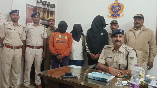 ଭାରତମାଳା କ୍ୟାମ୍ପ ରୁ ଲୁହା ଛୋଡ  ଚୋରି ମାମଲା ରେ ତିନି ଗିରଫ