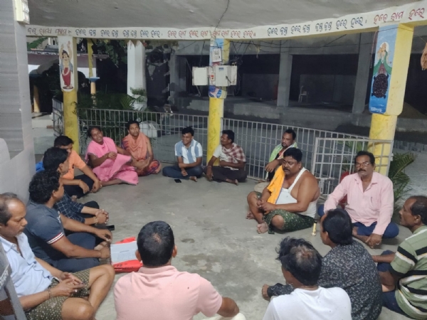 କୁଶଙ୍ଗାଇ ଙ୍କ ଷୋହଳ ପୂଜା ପାଇଁ ପ୍ରସ୍ତୁତି ବୈଠକ ।