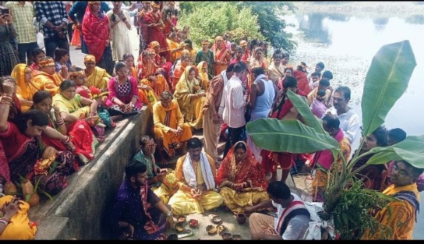 ନବନିର୍ମିତ ସମଲେଶ୍ୱରୀ ମନ୍ଦିରରେ ଧୂବାଳମୁଖୀ ବେଶ ନବନିର୍ମିତ ସମଲେଶ୍ୱରୀ ମନ୍ଦିରରେ ଧୂବାଳମୁଖୀ ବେଶ