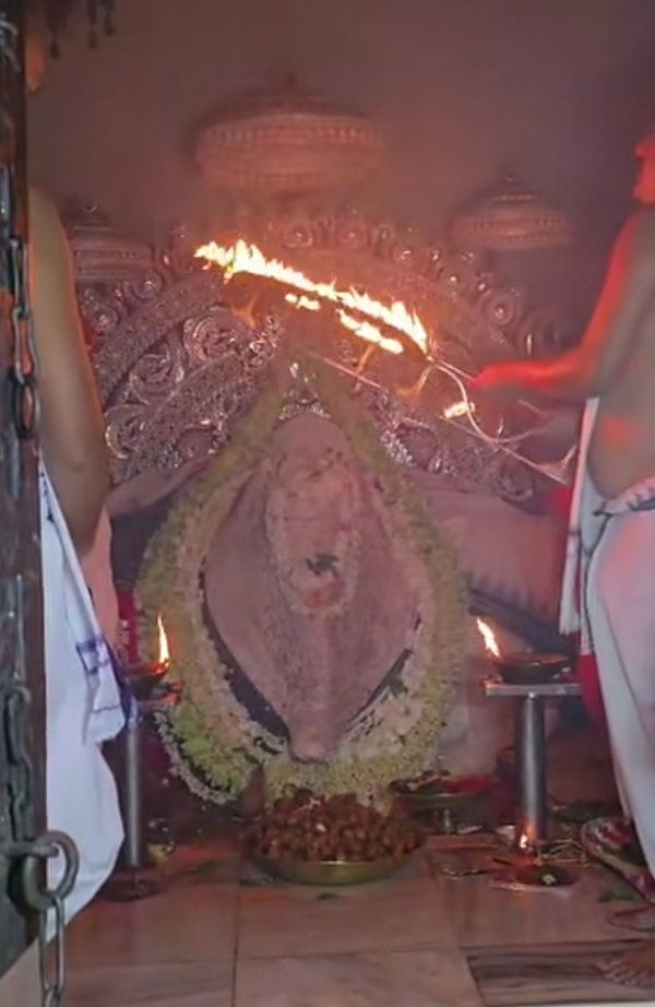 ପବିତ୍ର ମହାଳୟାରେ ଧବଳମୁଖୀ ବେଶରେ ମାଁ ସମଲେଶ୍ୱରୀଙ୍କ ଦର୍ଶନ ପାଇଁ ଶ୍ରଦ୍ଧାଳୁଙ୍କ ନାହିଁ ନଥିବା ଭିଡ଼ ପବିତ୍ର ମହାଳୟାରେ ଧବଳମୁଖୀ ବେଶରେ ମାଁ ସମଲେଶ୍ୱରୀଙ୍କ ଦର୍ଶନ ପାଇଁ ଶ୍ରଦ୍ଧାଳୁଙ୍କ ନାହିଁ ନଥିବା ଭିଡ଼