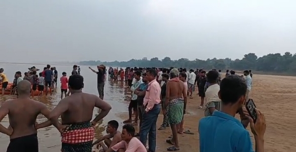 ଯାଜପୁର  ବ୍ରାହ୍ମଣୀ  ନଦୀରେ ଅଘଟଣ : ଗାଧୋଉଥିବାବେଳେ  ନଦୀରେ ବୁଡ଼ି ଯୁବକ ନିଖୋଜ