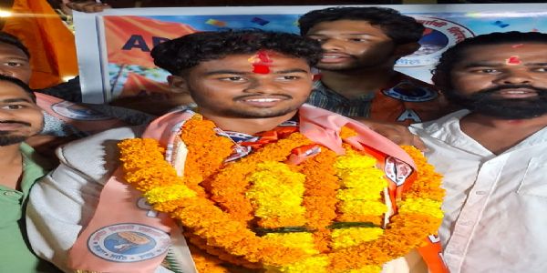 ବିକ୍ରମଦେବ ବିଶ୍ୱବିଦ୍ୟାଳୟ ଛାତ୍ର ସଂସଦ ନିର୍ବାଚନ ଜ୍ୟୋତିରଞ୍ଜନ ପାଣିଗ୍ରାହୀ ହେଲେ ସଭାପତି