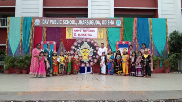 ଡିଏଭିରେ ଧୂମଧାମରେ ପାଳିତ ହେଲା ଶାରଦୀୟ ପାର୍ବଣ