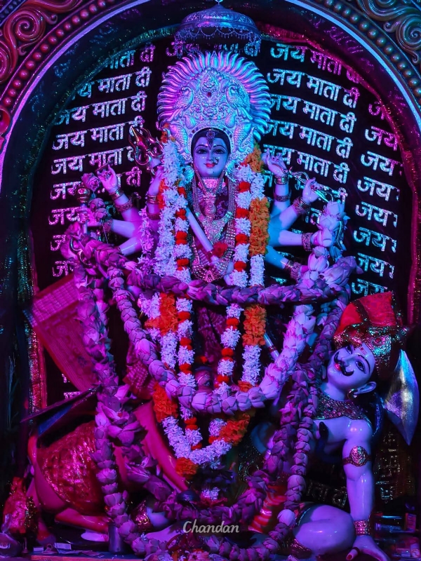 ଅଷ୍ଟମୀ ତିଥିରେ ମା ସମଲେଶ୍ୱରୀ ମା ମହାଗୌରି ବେଶରେ ଦର୍ଶନ