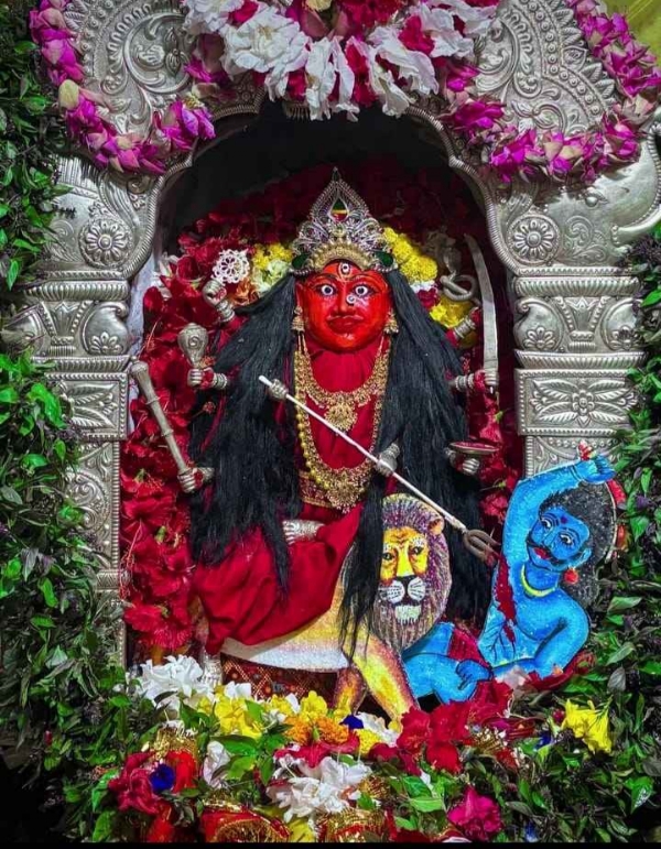 ସୁବର୍ଣ୍ଣପୁରରେ ମା’ ସୁରେଶ୍ୱରୀଙ୍କ ମହିଷାମର୍ଦ୍ଦିନୀ ବେଶ, ମା’ ଭଗବତୀ ଓ ଦୁର୍ଗାଦେବୀଙ୍କ ସିଦ୍ଧିଦାତ୍ରୀ ବେଶ ସୁବର୍ଣ୍ଣପୁରରେ ମା’ ସୁରେଶ୍ୱରୀଙ୍କ ମହିଷାମର୍ଦ୍ଦିନୀ ବେଶ, ମା’ ଭଗବତୀ ଓ ଦୁର୍ଗାଦେବୀଙ୍କ ସିଦ୍ଧିଦାତ୍ରୀ ବେଶ