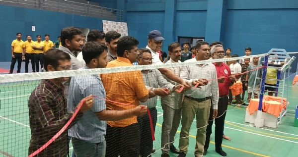 ୟୋନେକ୍ସ-ସନରାଇଜ ସମ୍ବଲପୁର ଜିଲ୍ଲା ବ୍ୟାଡ଼ମୀଣ୍ଟନ ଚାମ୍ପିୟାନସିପ ଉତଘାଟିତ