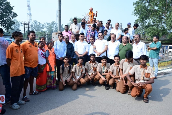 ଝାରସୁଗୁଡ଼ାରେ ଜିଲ୍ଲା ସ୍ତରୀୟ ଗାନ୍ଧୀ ଓ ଶାସ୍ତ୍ରୀ ଜୟନ୍ତୀ