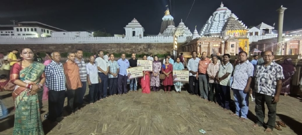 ପୁରୀବାସୀଙ୍କ ଶ୍ରୀମନ୍ଦିର ପ୍ରବେଶ ଓ ଦର୍ଶନ ଅଧିକାର ଦାବିରେ ଜନଜାଗରଣ ପଦଯାତ୍ରା ୨୦୪ ଦିନରେ*