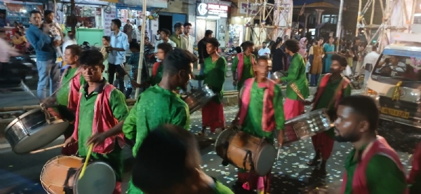 ଗୋବିନ୍ଦତୋଲା ଦୁର୍ଗାପୂଜା ମଣ୍ଡପ ପକ୍ଷରୁ ମହାସମାରୋହରେ ଭଷାଣି ଯାତ୍ରା ସମ୍ପନ୍ନ