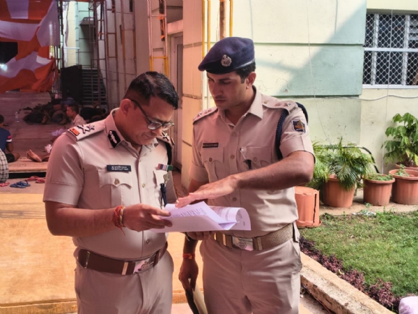 ପୁରୀରେ ହବିଷ୍ୟାଳୀଙ୍କ ରହଣିସ୍ଥଳର ସୁରକ୍ଷା ବ୍ୟବସ୍ଥା ସମୀକ୍ଷା କଲେ କେନ୍ଦ୍ରାଞ୍ଚଳ ଆଇଜି