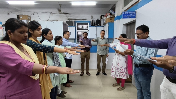 ପ୍ରଶାସନ ପକ୍ଷରୁ ଦୁର୍ନୀତି ମୁକ୍ତ ଶପଥପାଠ