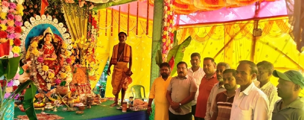 MLA SANJIB MALLICK GAJALAXMI PUJA BULILE