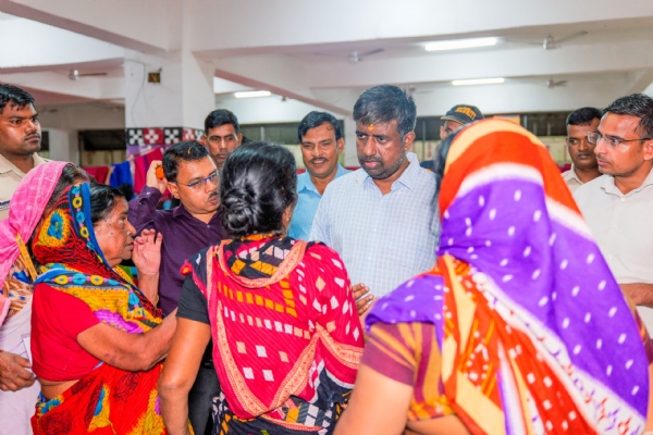 ସମସ୍ତ ହବିଷ୍ୟାଳୀ କେନ୍ଦ୍ର ପରିଦର୍ଶନ କଲେ ଜିଲ୍ଲାପାଳ।