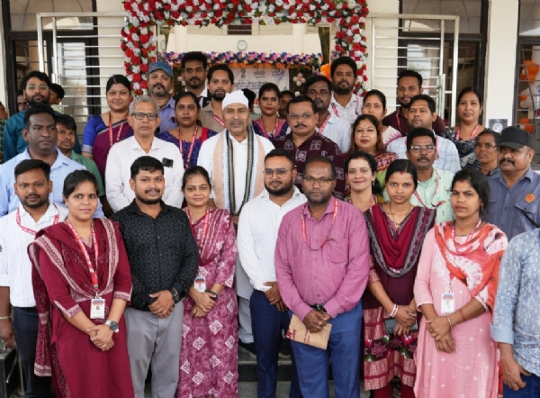 ମାନ୍ୟବର କେନ୍ଦ୍ରମନ୍ତ୍ରୀ ଡା. ବୀରେନ୍ଦ୍ର କୁମାରଙ୍କ ସିଆରସି ପରିଦର୍ଶନ