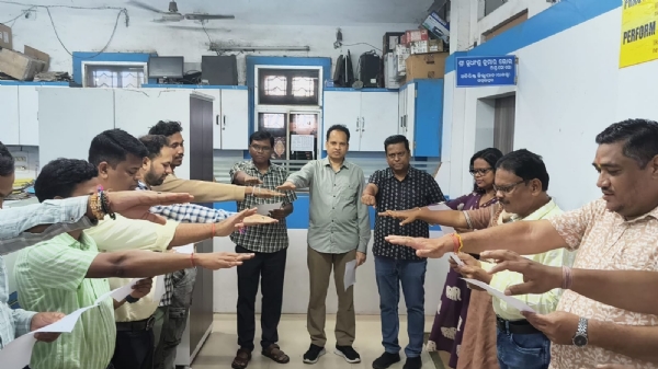 ଜାତୀୟ ଏକତା ଦିବସ ଅବସରରେ  ଏକତା ଶପଥ ପାଠ