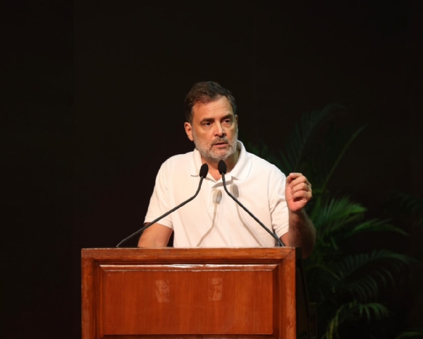 कांग्रेस के पूर्व अध्यक्ष और लोकसभा में नेता प्रतिपक्ष राहुल गांधी (फाइल फोटो)।