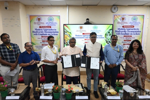 ଓଡ଼ିଶା କେନ୍ଦ୍ରୀୟ ବିଶ୍ୱବିଦ୍ୟାଳୟରେ ଲାଇକେନ୍ ଉପରେ ଦୁଇ ଦିନିଆ କର୍ମଶାଳା ଉଦଘାଟିତ