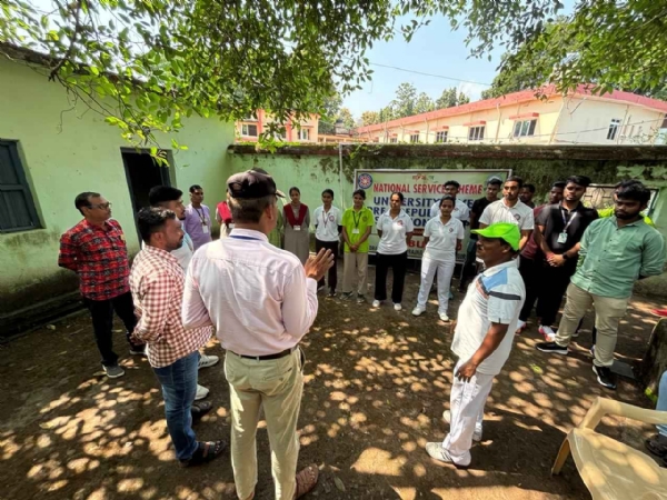 ବିଶ୍ୱ ବିଦ୍ୟାଳୟ ସ୍ତରୀୟ ପ୍ରାକ୍-ଗଣତନ୍ତ୍ର ଦିବସ ପ୍ୟାରେଡ୍ ମନୋନୟନ ଶିବିର ଅନୁଷ୍ଠିତ ବିଶ୍ୱ ବିଦ୍ୟାଳୟ ସ୍ତରୀୟ ପ୍ରାକ୍-ଗଣତନ୍ତ୍ର ଦିବସ ପ୍ୟାରେଡ୍ ମନୋନୟନ ଶିବିର ଅନୁଷ୍ଠିତ