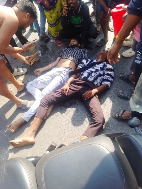 bike accident, one dead