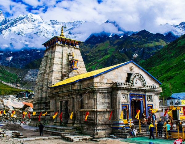 କେଦାରନାଥ ମନ୍ଦିର ଫାଇଲ ଫୋଟୋ