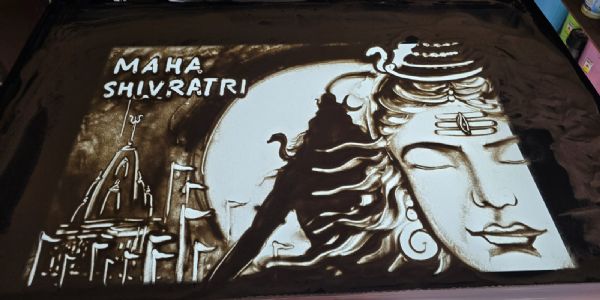 ମହାଶିବରାତ୍ରିରେ ସ୍ଯାଣ୍ଡ ଆନିମେସନ ପ୍ରଦର୍ଶିତ