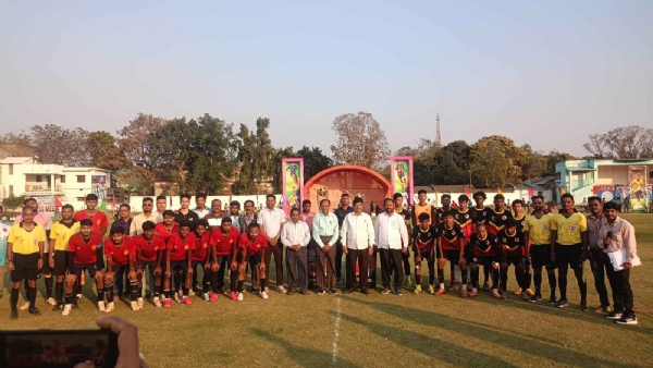 ଅଲ୍ ଇଣ୍ଡିଆ ରାମଧୂନ କପ୍ ଫୁଟବଲ୍ ର ପ୍ରଥମ ସେମି ଫାଇନାଲ ମ୍ୟାଚ୍ ରେ କଟକ ମଙ୍ଗଳା କ୍ଲବ ୬-୦ ଗୋଲ୍ ରେ ବିଜୟୀ ହୋଇ ଫାଇନାଲ ରେ ପ୍ରବେଶ*- * ଅଲ୍ ଇଣ୍ଡିଆ ରାମଧୂନ କପ୍ ଫୁଟବଲ୍ ର ପ୍ରଥମ ସେମି ଫାଇନାଲ ମ୍ୟାଚ୍ ରେ କଟକ ମଙ୍ଗଳା କ୍ଲବ ୬-୦ ଗୋଲ୍ ରେ ବିଜୟୀ ହୋଇ ଫାଇନାଲ ରେ ପ୍ରବେଶ*- *