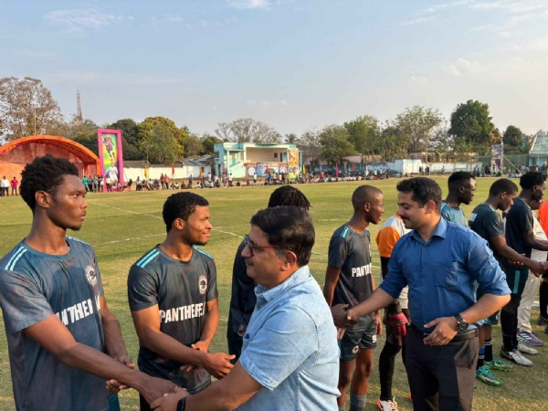 ଅଲ୍ ଇଣ୍ଡିଆ ରାମଧୂନ କପ୍ ଫୁଟବଲ୍*- *ବି ପୂଲ୍ ର ପ୍ରଥମ ମ୍ୟାଚରେ ଭୁବନେଶ୍ଵର ଦଳ ୨-୧ ଗୋଲ ରେ ବିଜୟୀ ହୋଇ ଦ୍ବିତୀୟ ସେମି ଫାଇନାଲ କୁ ପ୍ରବେଶ ଅଲ୍ ଇଣ୍ଡିଆ ରାମଧୂନ କପ୍ ଫୁଟବଲ୍*- *ବି ପୂଲ୍ ର ପ୍ରଥମ ମ୍ୟାଚରେ ଭୁବନେଶ୍ଵର ଦଳ ୨-୧ ଗୋଲ ରେ ବିଜୟୀ ହୋଇ ଦ୍ବିତୀୟ ସେମି ଫାଇନାଲ କୁ ପ୍ରବେଶ