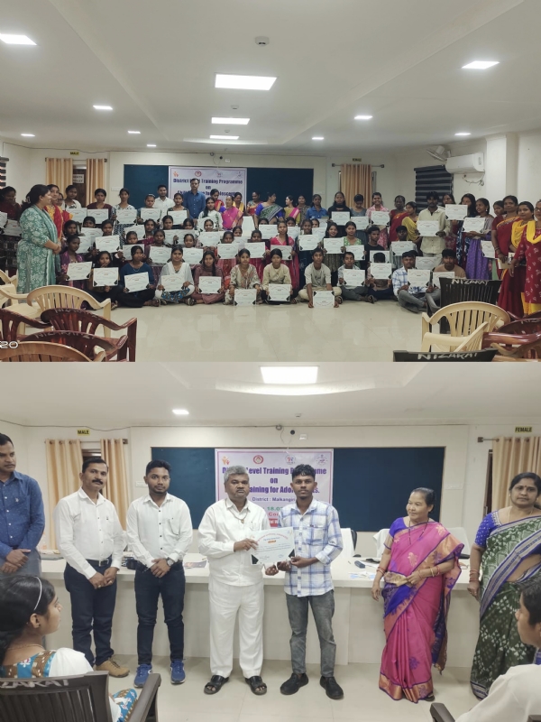କିଶୋରୀ ବାଳିକାଙ୍କ ପାଇଁ ଜିଲ୍ଲା ସ୍ତରୀୟ କୌଶଳ ତାଲିମ କାର୍ଯ୍ଯକ୍ରମ