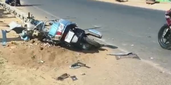 ବୋଲେରୋ ଧକ୍କା ରେ ସ୍କୁଟି ଚାଳକଙ୍କ ମୃତ୍ୟୁ