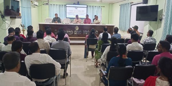 ଭଦ୍ରକ ଜିଲ୍ଲାରେ ଜନଗଣନା କାର୍ଯ୍ୟ ସମ୍ପର୍କିତ ଦୁଇ ଦିନିଆ ପ୍ରଶିକ୍ଷଣ କାର୍ଯ୍ୟକ୍ରମ