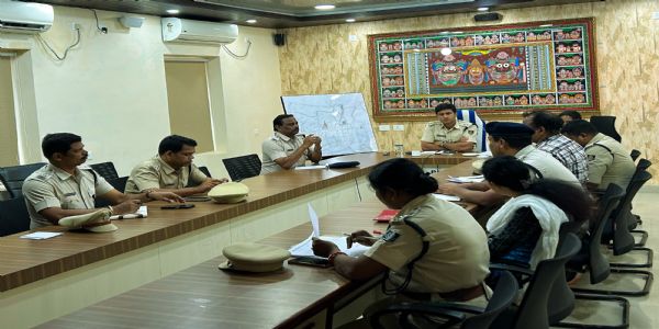 ପୁରୀ ପୋଲିସ ପକ୍ଷରୁ ଦୋଳପୂର୍ଣ୍ଣିମା ଓ ହୋଲି ପାଇଁ ସମୀକ୍ଷା ବୈଠକ