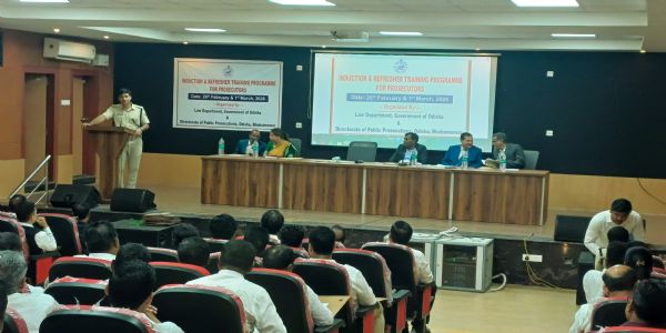 ନନ୍-କ୍ୟାଡର ପବ୍ଲିକ୍ ପ୍ରୋସିକ୍ୟୁଟରମାନଙ୍କ ପାଇଁ ଇଣ୍ଡକ୍ସନ୍ ଓ ରିଫ୍ରେଶର୍ ଟ୍ରେନିଂ ପ୍ରୋଗ୍ରାମ୍ ଆରମ୍ଭ