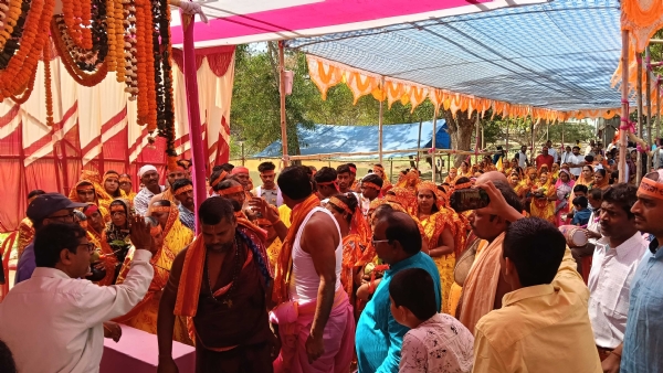 ଘୋଳପୁରଠାରେ ମା’ ଚଣ୍ଡି ମନ୍ଦିର ଓ ପ୍ରତିମା ପ୍ରତିଷ୍ଠା ଉତ୍ସବ