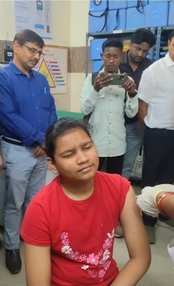 ଜିଲ୍ଲାସ୍ତରୀୟ ହ୍ଯୁମାନ ପାପିଲୋମା ଭାଇରସ ନିରାକରଣ ଟୀକାକରଣ ଅଭିଯାନ ଶୁଭାରମ୍ଭ