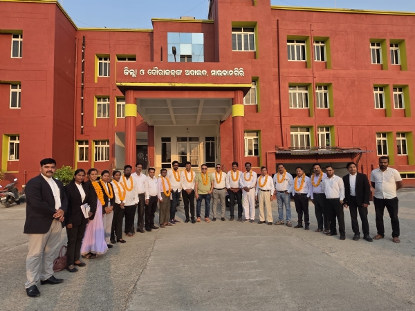 ମାଲକାନଗିରି ଓକିଲ ସଂଘର ନିର୍ବାଚନ , ବିନା ପ୍ରତିଦ୍ୱନ୍ଦିରେ ସମସ୍ତ ପଦବୀ ପ୍ରାର୍ଥୀ ନିର୍ବାଚିତ ସଭାପତି ହେଲେ ପ୍ରିତପଲ, ସମ୍ପାଦକ ନୃସିଂହ ମାଲକାନଗିରି ଓକିଲ ସଂଘର ନିର୍ବାଚନ , ବିନା ପ୍ରତିଦ୍ୱନ୍ଦିରେ ସମସ୍ତ ପଦବୀ ପ୍ରାର୍ଥୀ ନିର୍ବାଚିତ ସଭାପତି ହେଲେ ପ୍ରିତପଲ, ସମ୍ପାଦକ ନୃସିଂହ