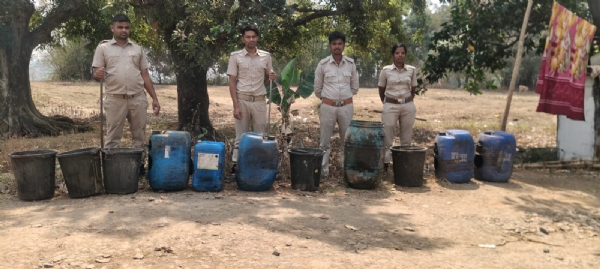 ଡମଗୁଡା ଜଙ୍ଗଲରେ ଅବକାରି ଥାନାର ଚଢାଉ ଡମଗୁଡା ଜଙ୍ଗଲରେ ଅବକାରି ଥାନାର ଚଢାଉ