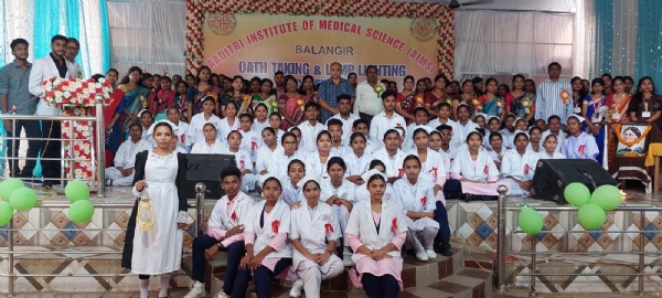 ଆଦିତ୍ରୀ ଇନ୍ଷ୍ଟିଚ୍ୟୁଟ ଅଫ୍ ମେଡିକାଲ ସାଇନ୍ସ (ଏମ୍ସ) ବଲାଙ୍ଗିର ନର୍ସିଂ ସ୍କୁଲ ତୃତୀୟ ଶପଥ ଗ୍ରହଣ ଉତ୍ସବ ବି.ଏସ୍.ସି. ନର୍ସିଂ ଓ ଜି.ଏନ୍.ଏମ୍ ୪୯ ଜଣ ଛାତ୍ର ଛାତ୍ରୀ ଶପଥ ନେଲେ ଆଦିତ୍ରୀ ଇନ୍ଷ୍ଟିଚ୍ୟୁଟ ଅଫ୍ ମେଡିକାଲ ସାଇନ୍ସ (ଏମ୍ସ) ବଲାଙ୍ଗିର ନର୍ସିଂ ସ୍କୁଲ ତୃତୀୟ ଶପଥ ଗ୍ରହଣ ଉତ୍ସବ ବି.ଏସ୍.ସି. ନର୍ସିଂ ଓ ଜି.ଏନ୍.ଏମ୍ ୪୯ ଜଣ ଛାତ୍ର ଛାତ୍ରୀ ଶପଥ ନେଲେ