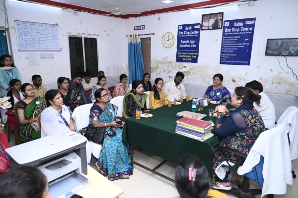 ମହିଳା ଏବ˚ ଶିଶୁ ବିକାଶ ବିଭାଗର କମିଶନର ଙ୍କ କୋରାପୁଟ ଜିଲ୍ଲା ପରିଦର୍ଶନ