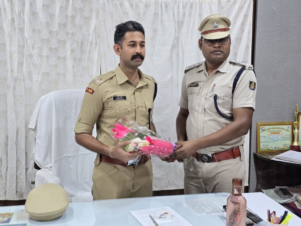 ଆଇପିଏସ ରାମଶାଦ କେ.ବି ହେଲେ ସଦରଥାନା ଅଧିକାରୀ